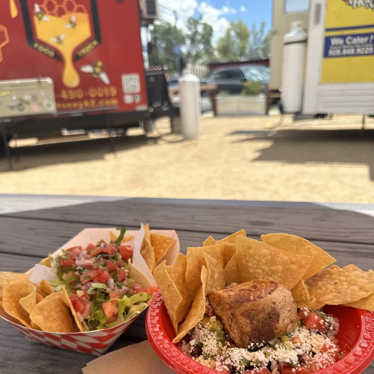 Street Tacos with Chips and Salsa
