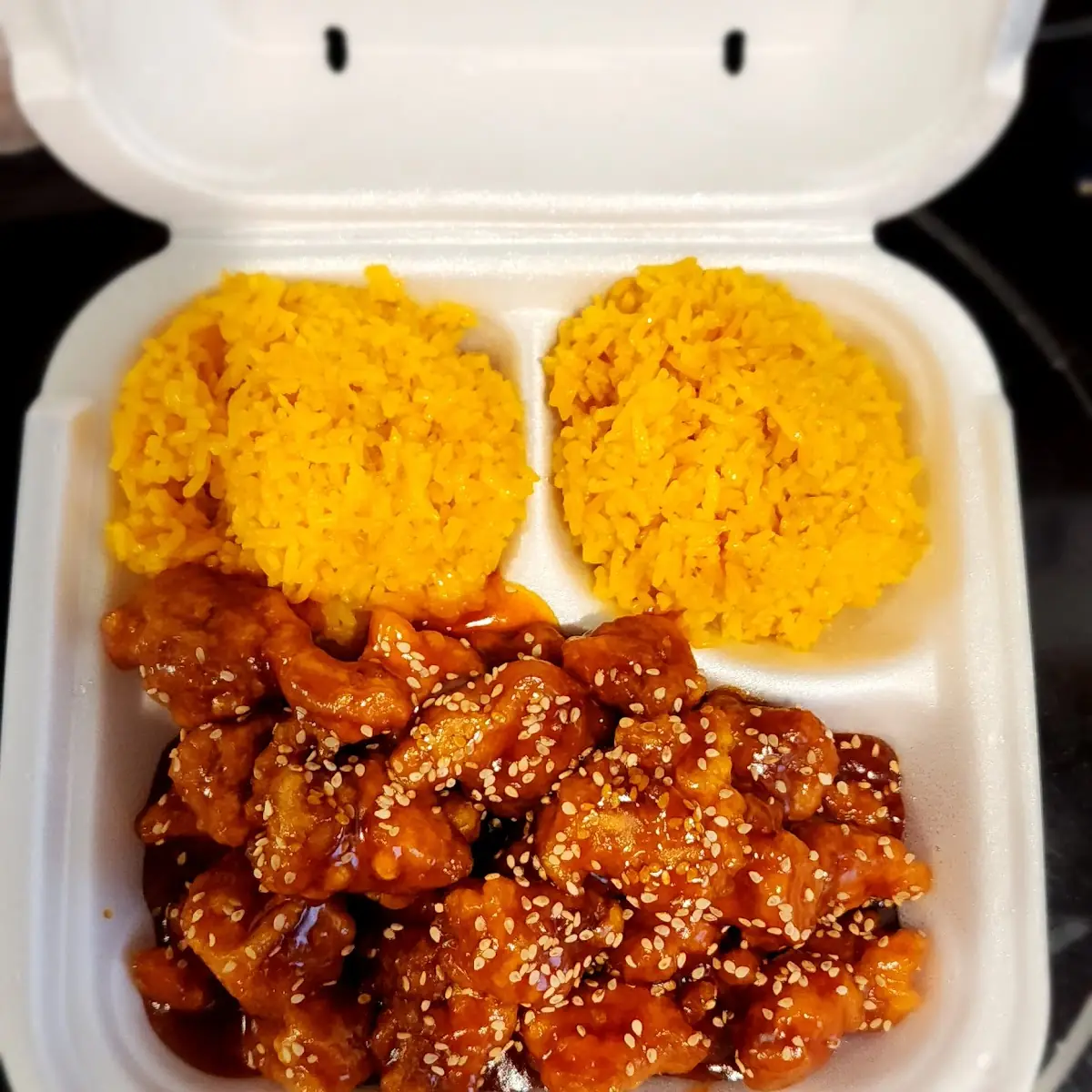 General Tao's Chicken Tray