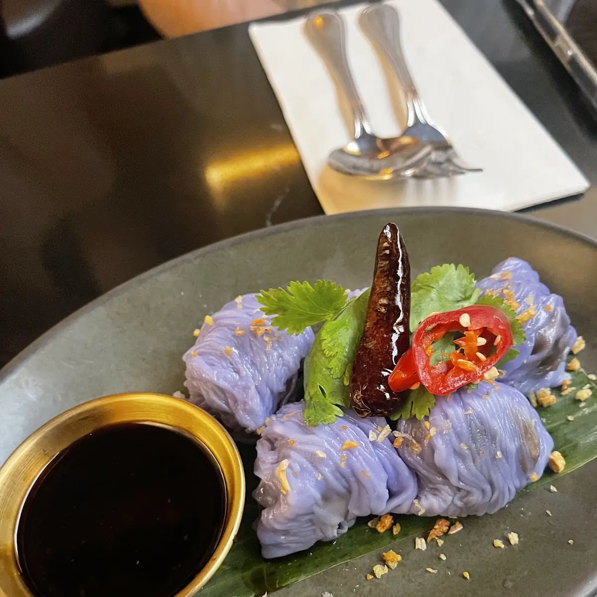 Kha Nom Jeeb Thai Steamed Dumplings