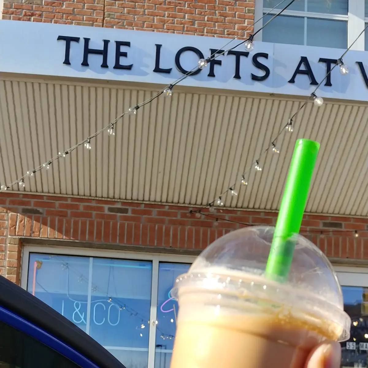 Thai Tea Gelato Bubble Tea