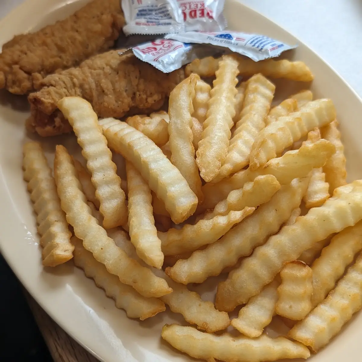 Chicken Tenders and Fries