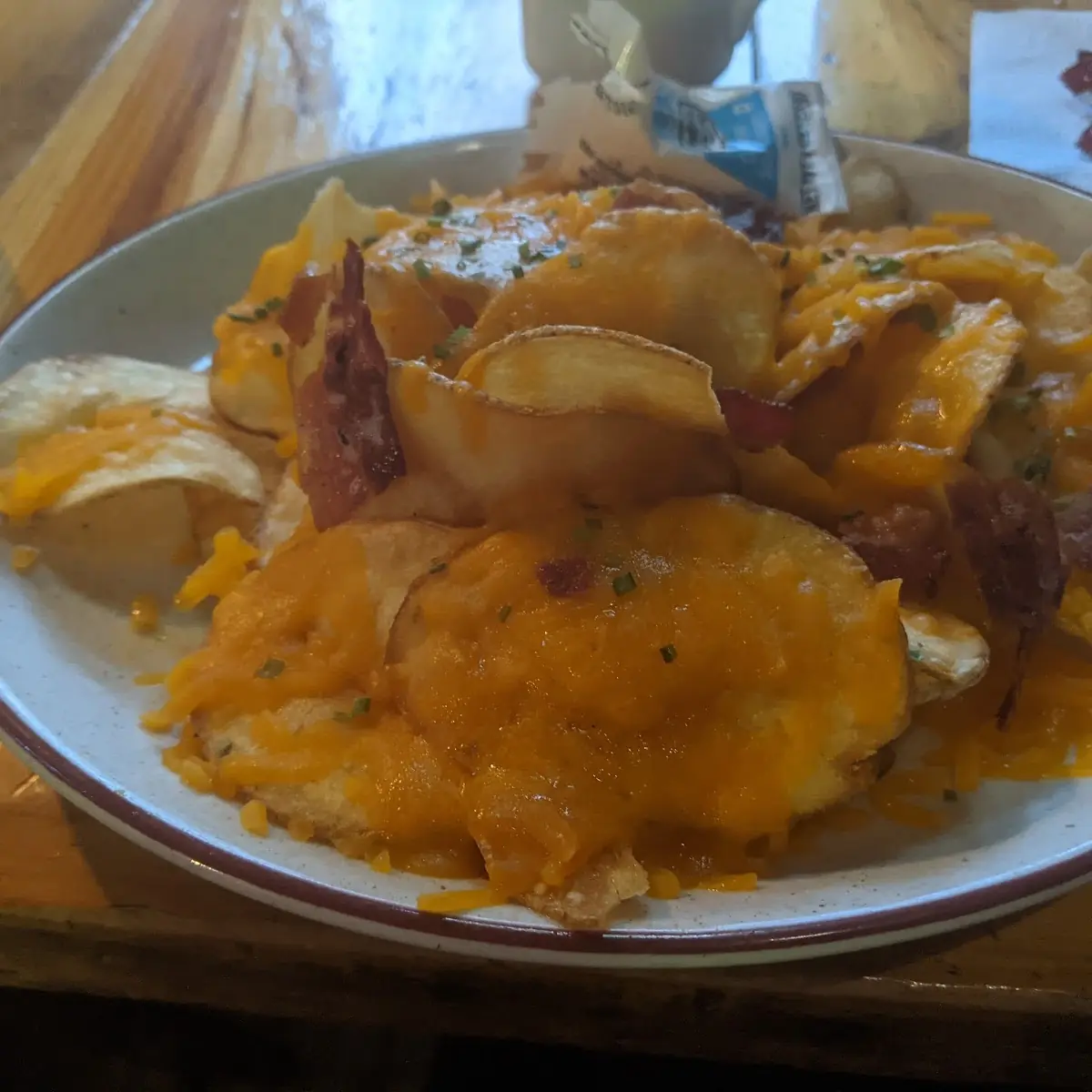 Hearty Loggers Potato Skins