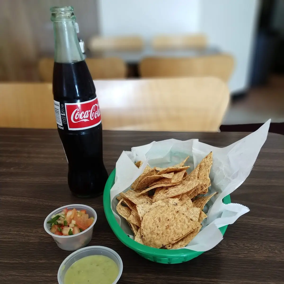Chips and Salsa Verde