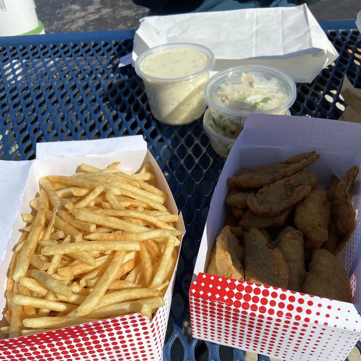 Fries Coleslaw