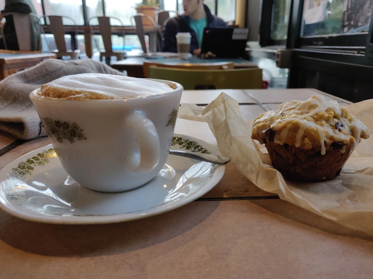 Double Cappuccino and Little Muffin