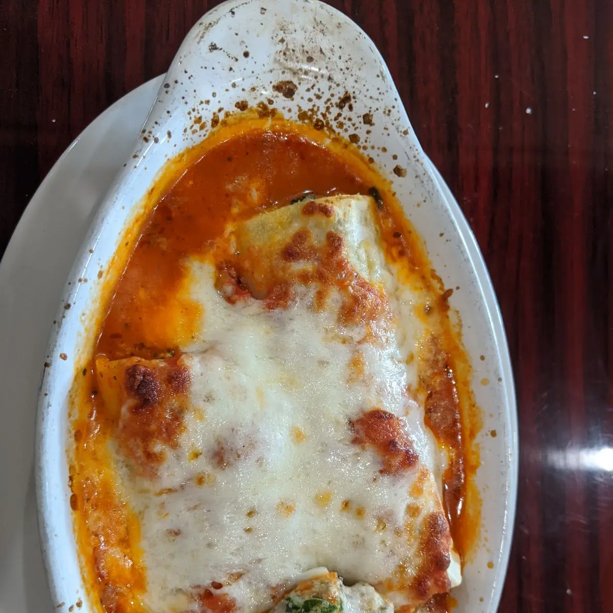 Chicken or Eggplant Parmesan