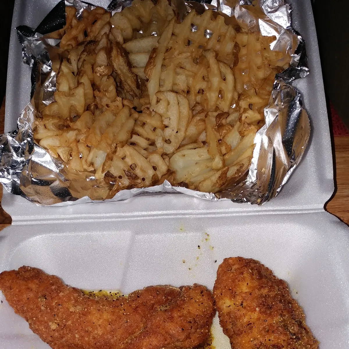 Boneless Wings Basket Lemon Pepper