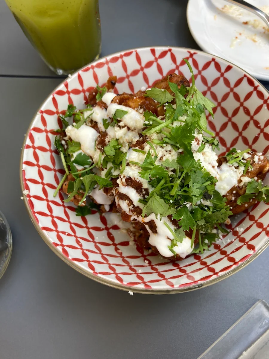 Fried Poblanos