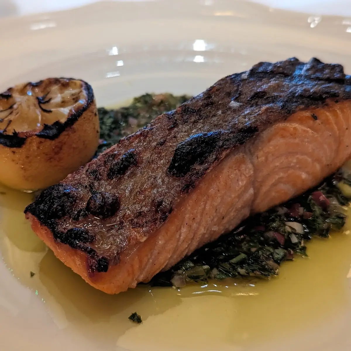 Wood-Fire Ora King Salmon