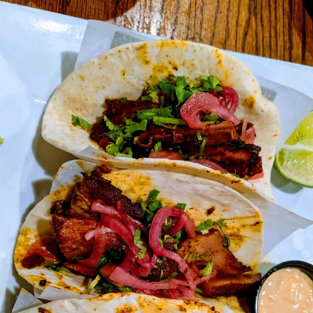Pork Belly Street Tacos