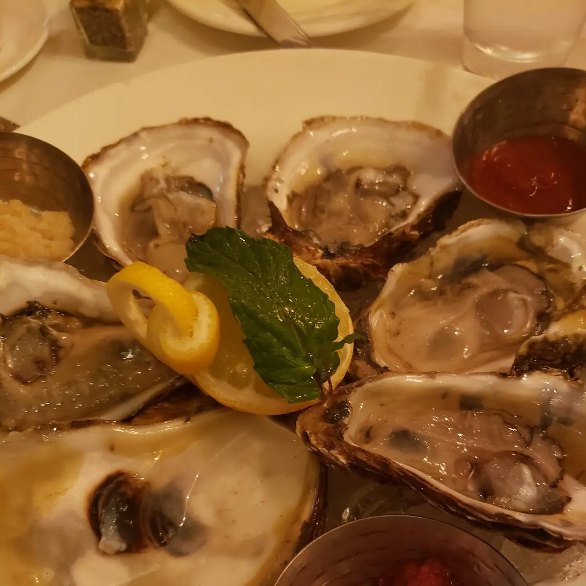 Oysters on the Half Shell