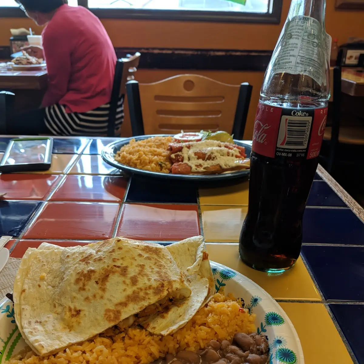 Chicken Quesadilla Plate