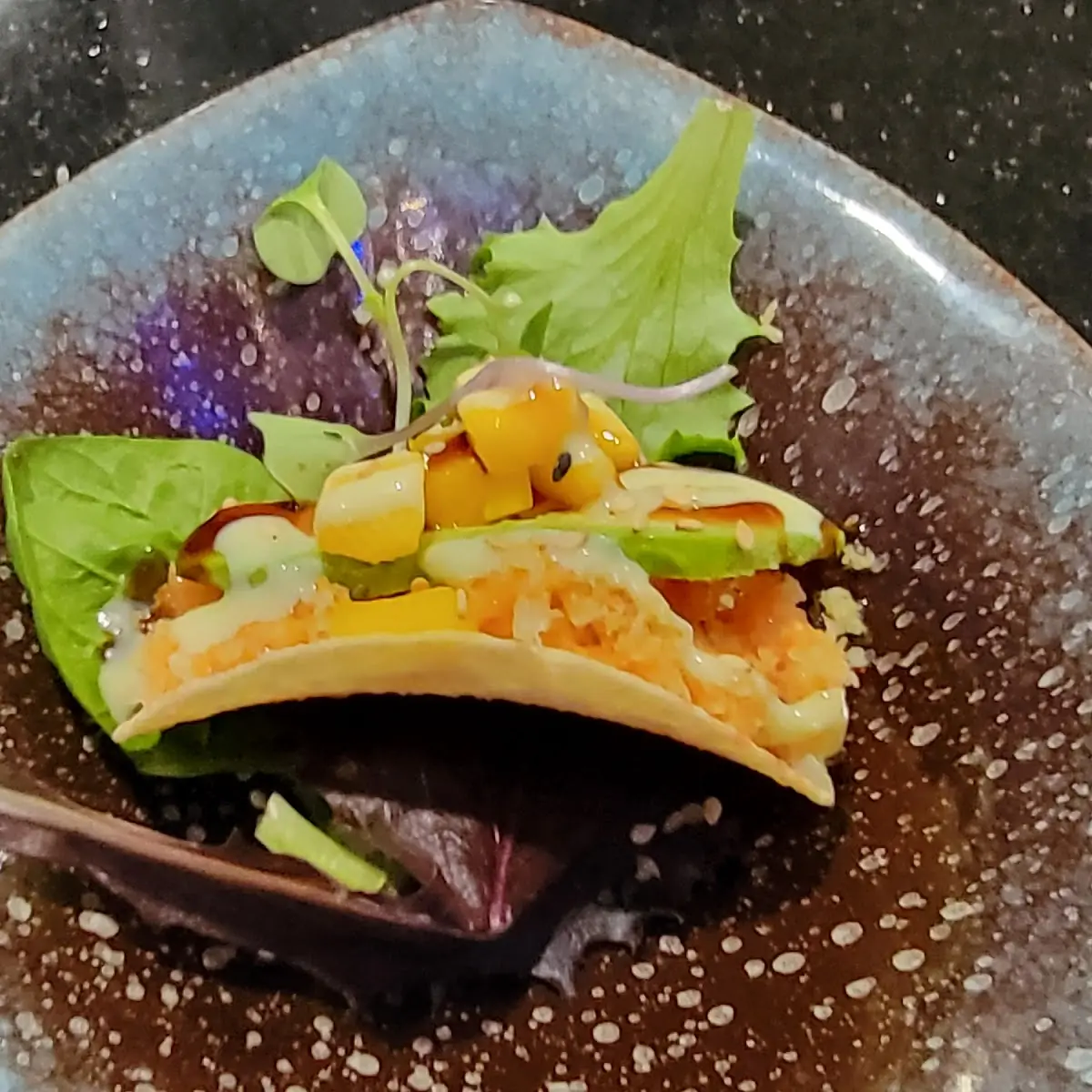 Special Sushi Appetizer with Pringle Base