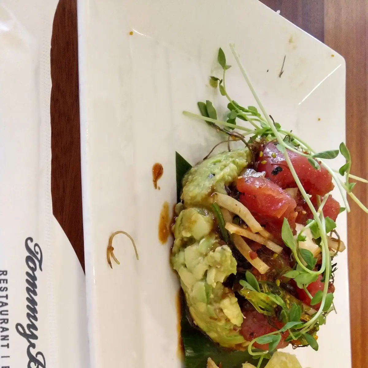 Ahi Poke Napoleon