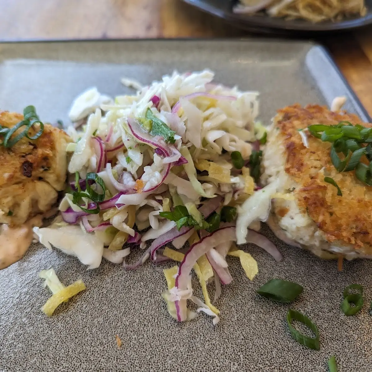 Coconut Crusted Crab Cakes