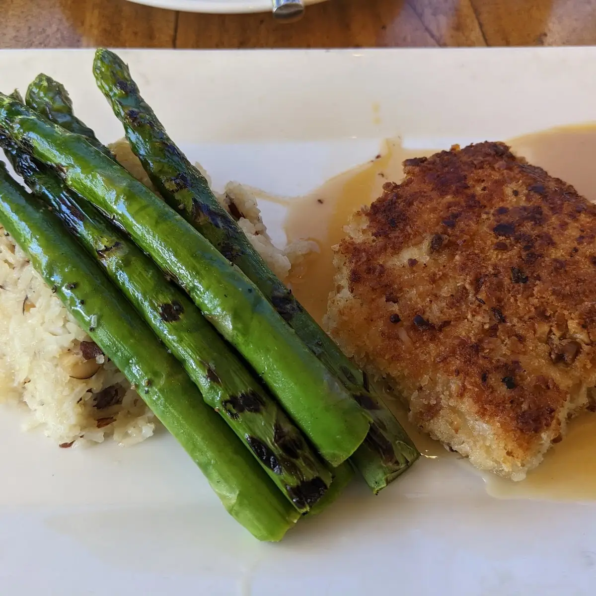 Macadamia Nut Crusted Fresh Catch