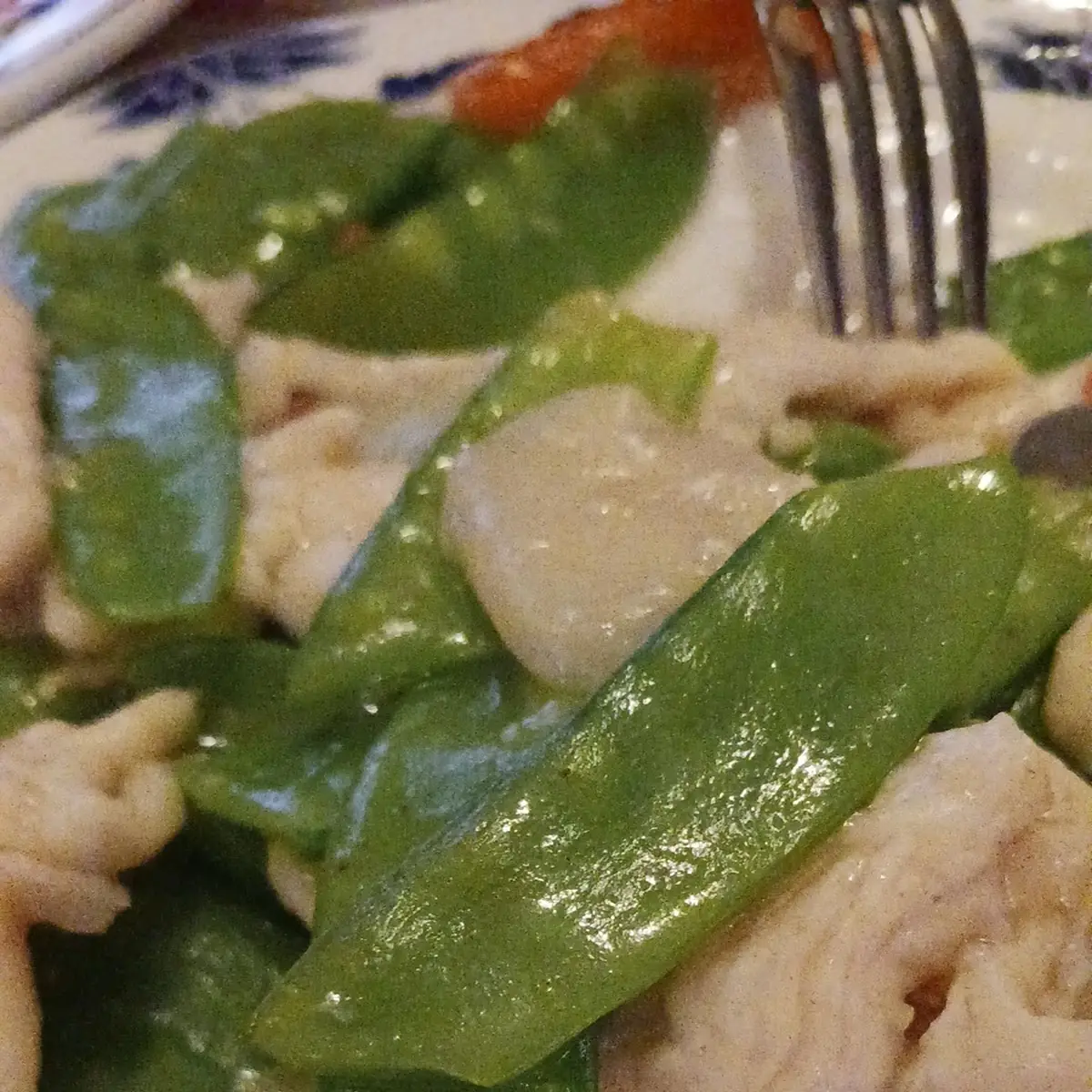 Chicken and Pea Pods