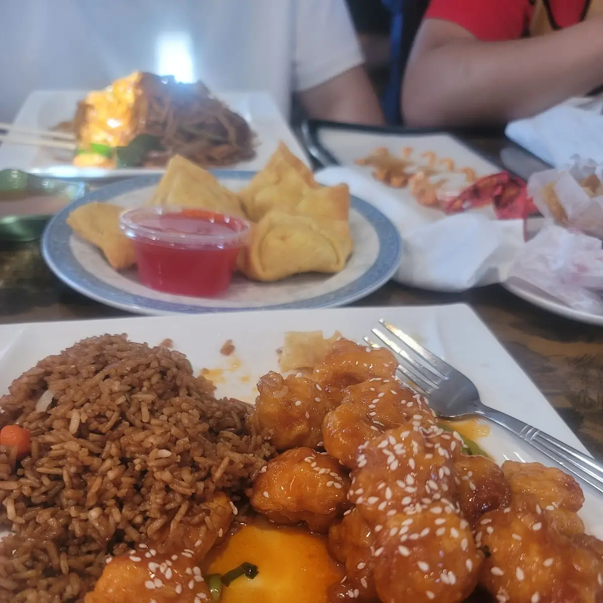 Orange Chicken and Fried Rice