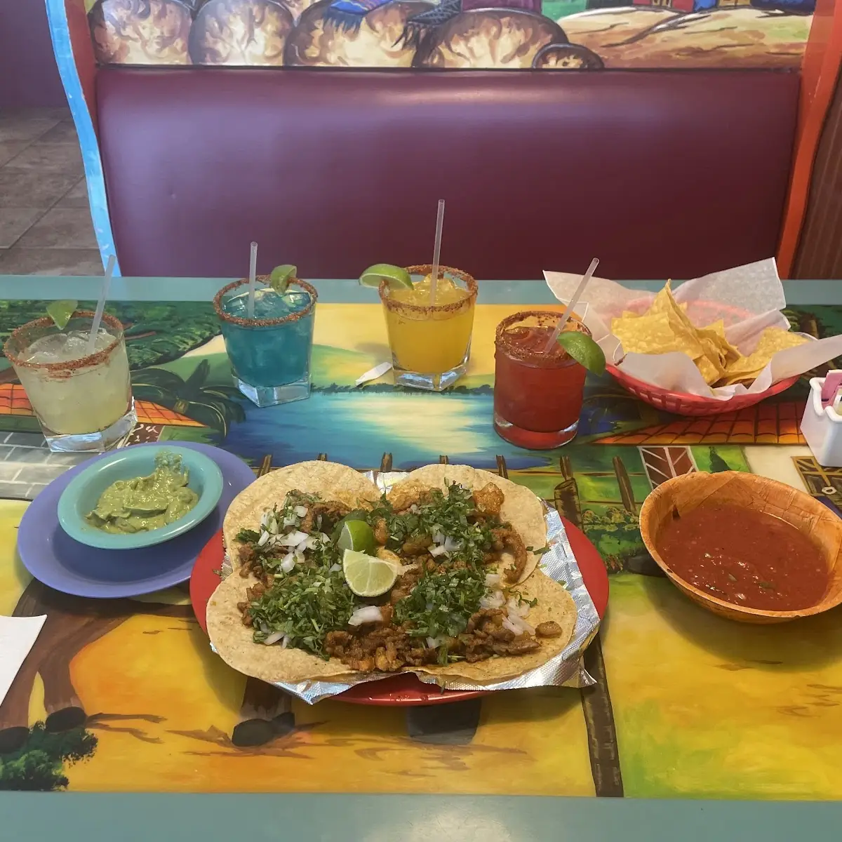 One Enchilada and One Taco