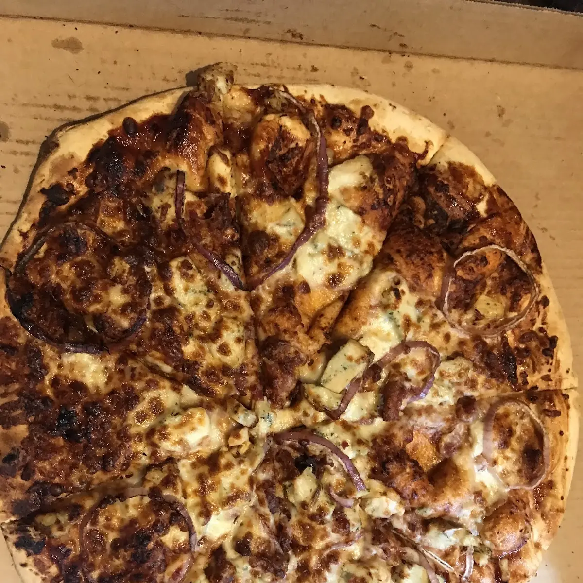 Chicken Bacon Ranch Pizza