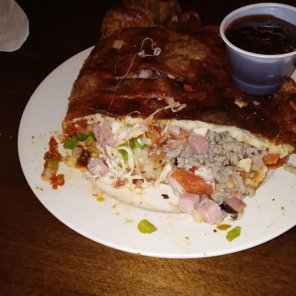 Meat Lovers Calzone