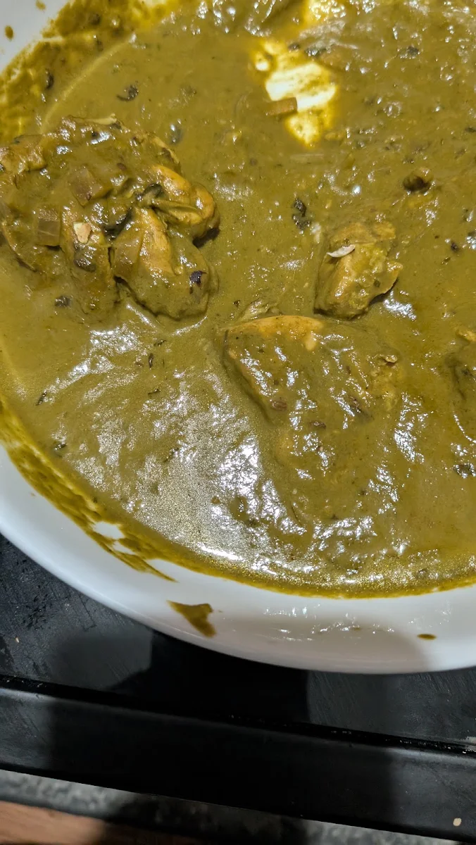Chicken Saagwala, Indians Again Restaurant