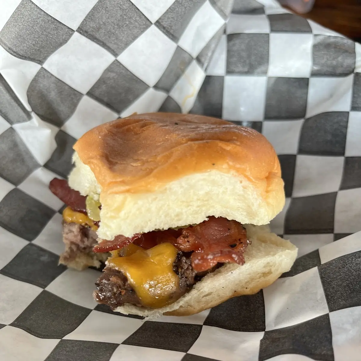 Bacon Cheeseburger Sliders