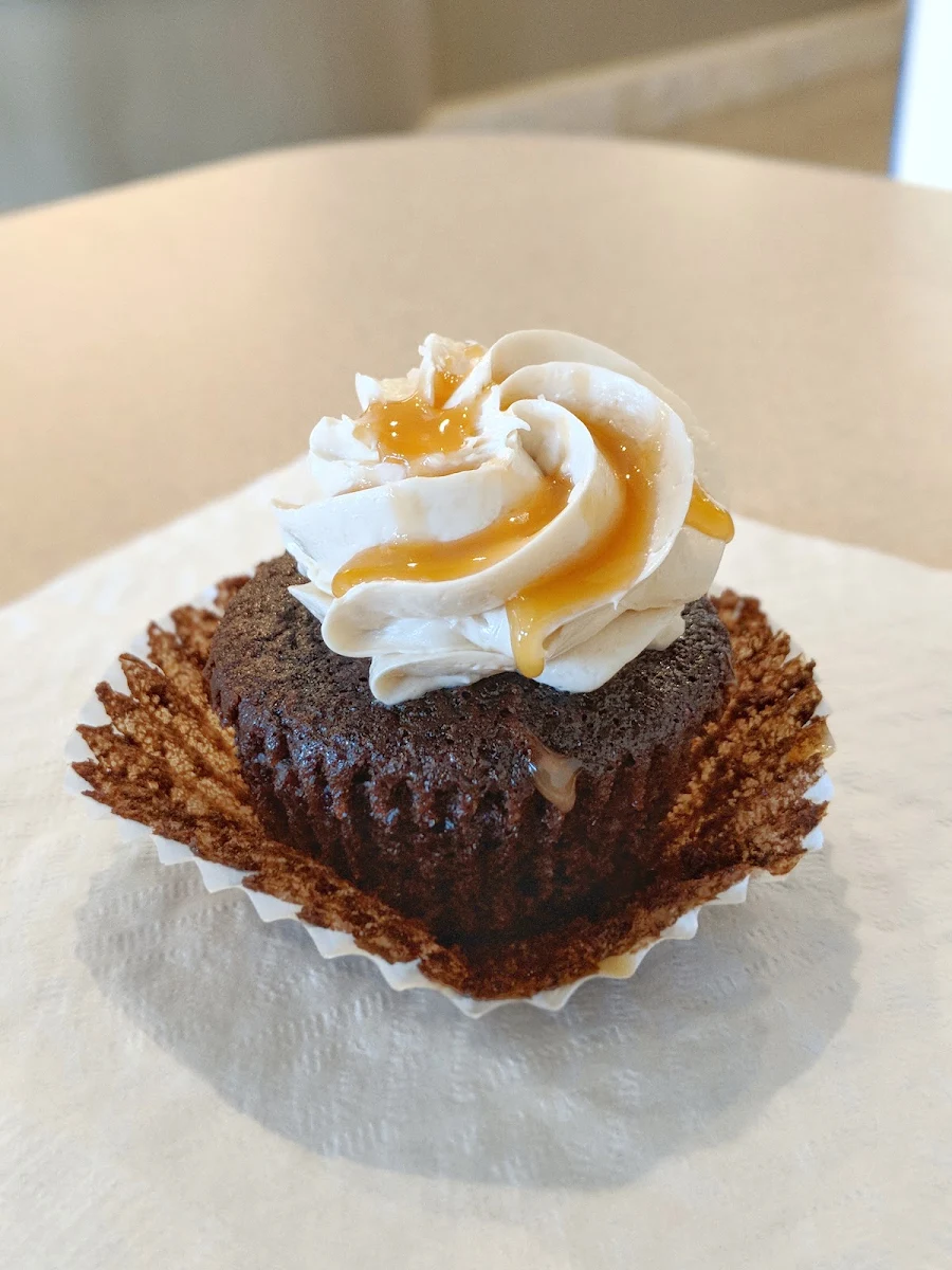 Sea Salted Caramel Cupcake