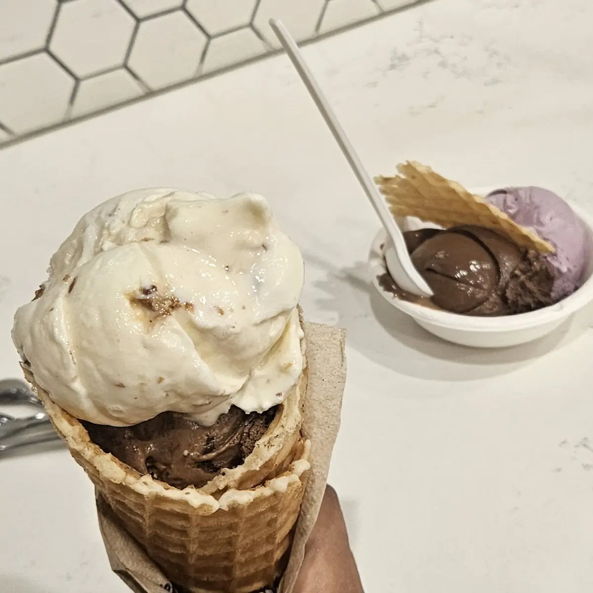 Earl Grey Crème Brûlée Ice Cream Pint
