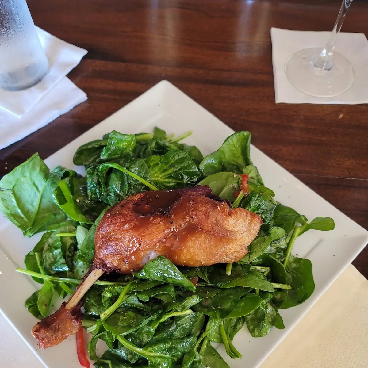 Crispy Duck Leg Confit