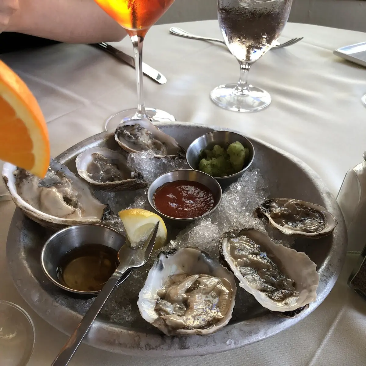 Oysters on the Half Shell
