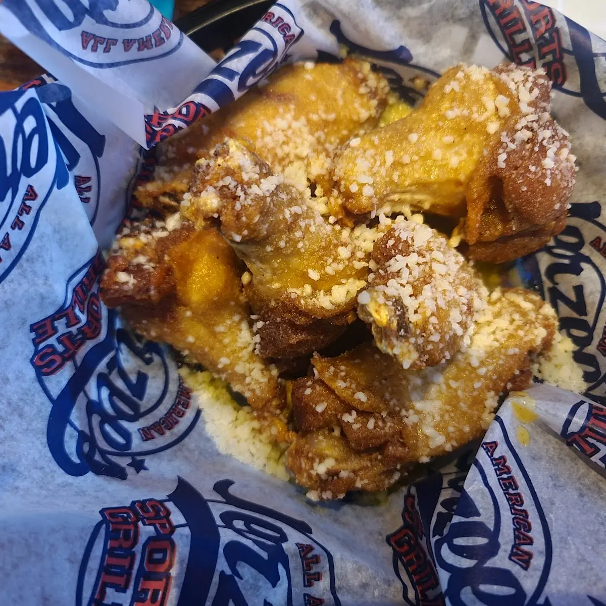 Garlic Parmesan Chicken Wings