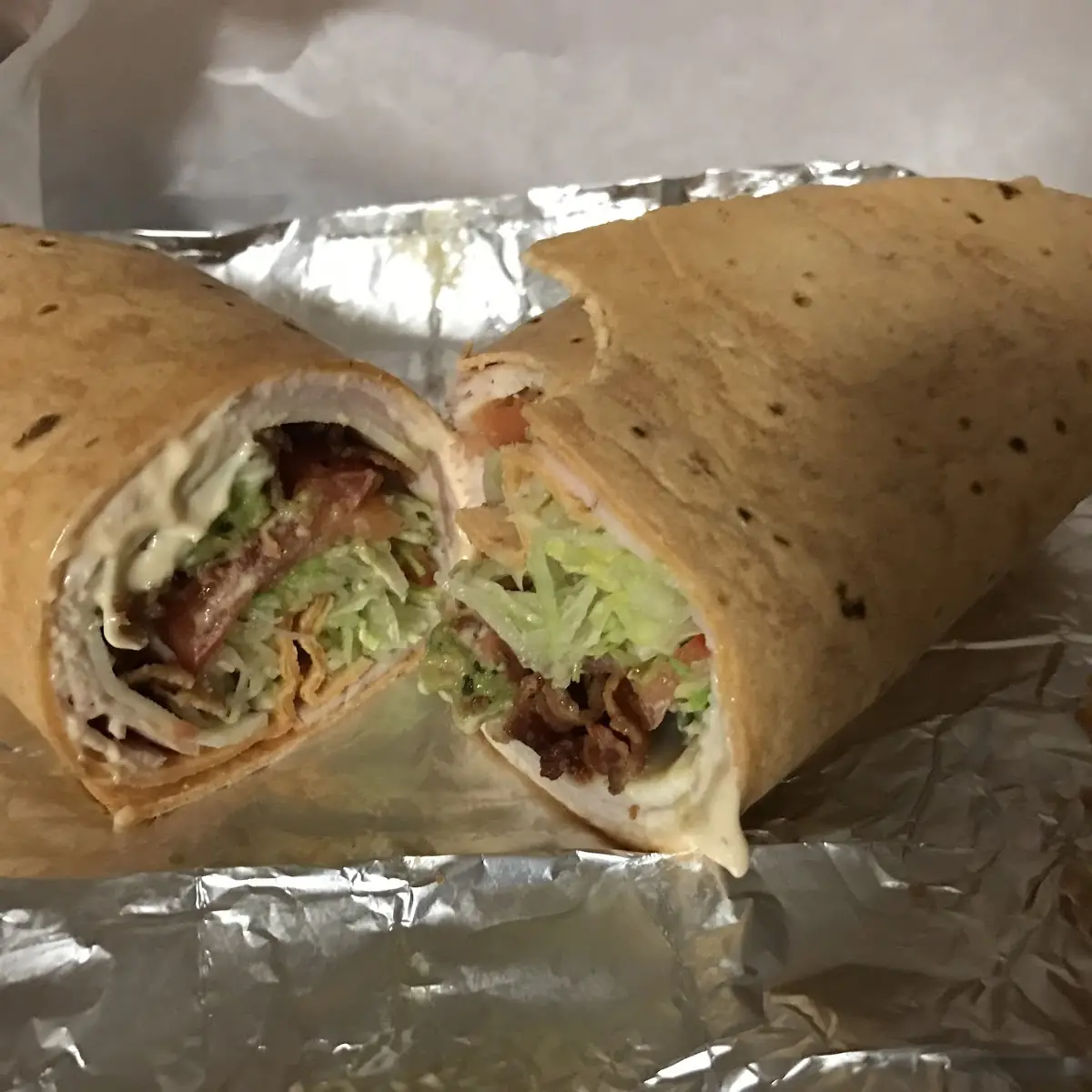 Steak Tip Caesar Wrap