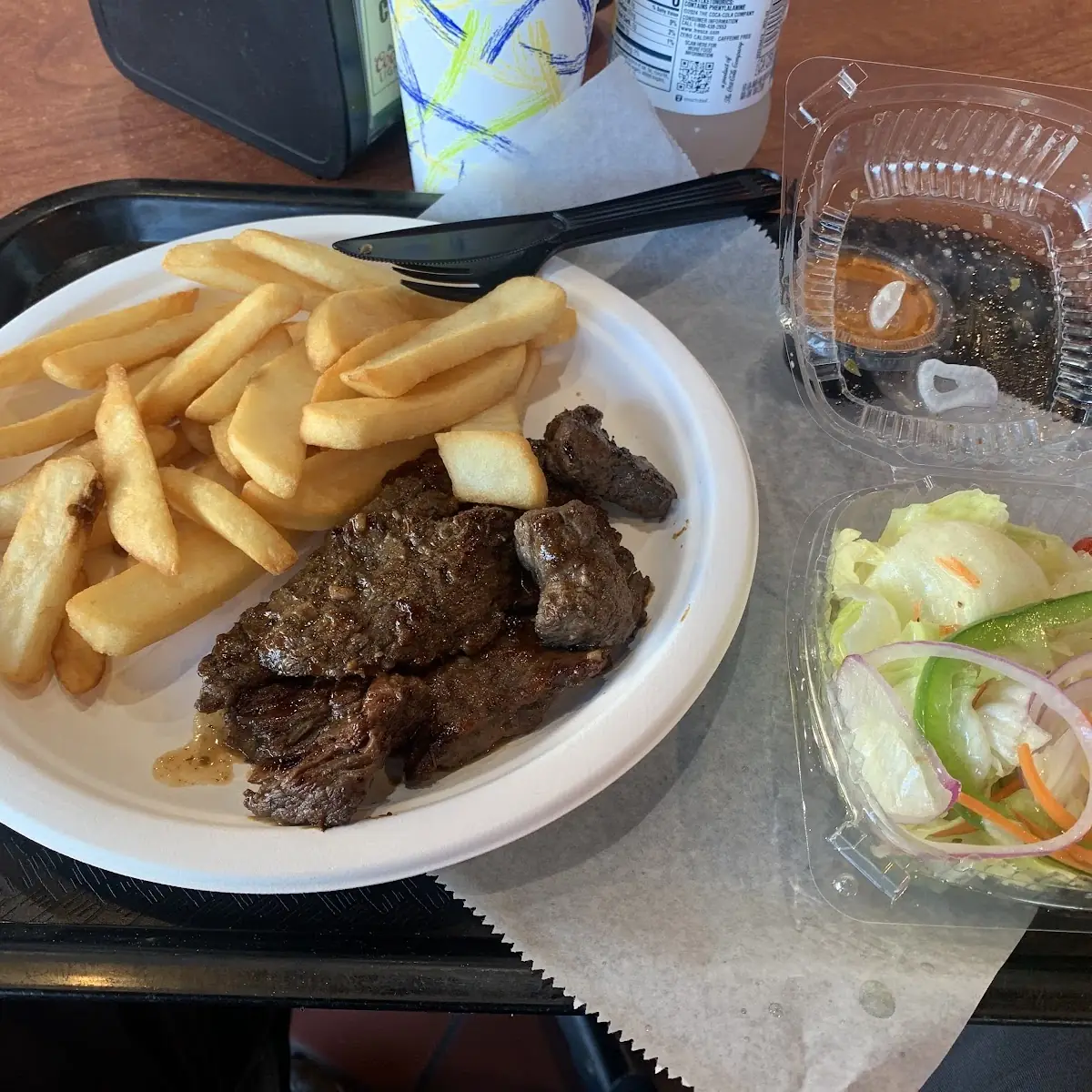 Steak Tips Dinner Salad