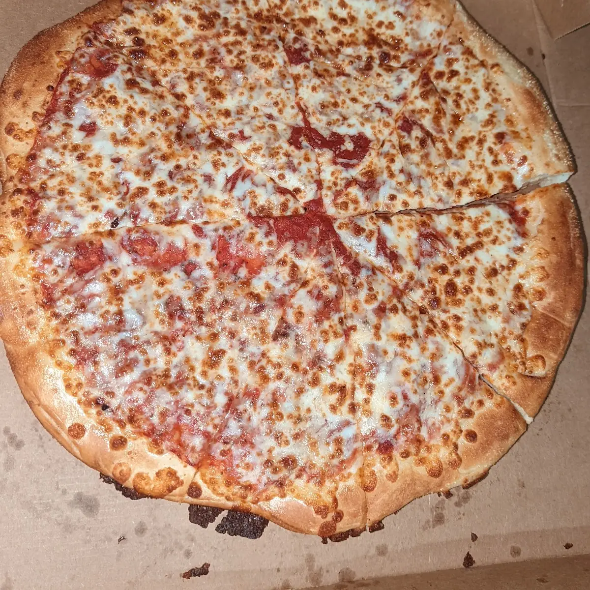 Cheese Pizza Horrible Crust