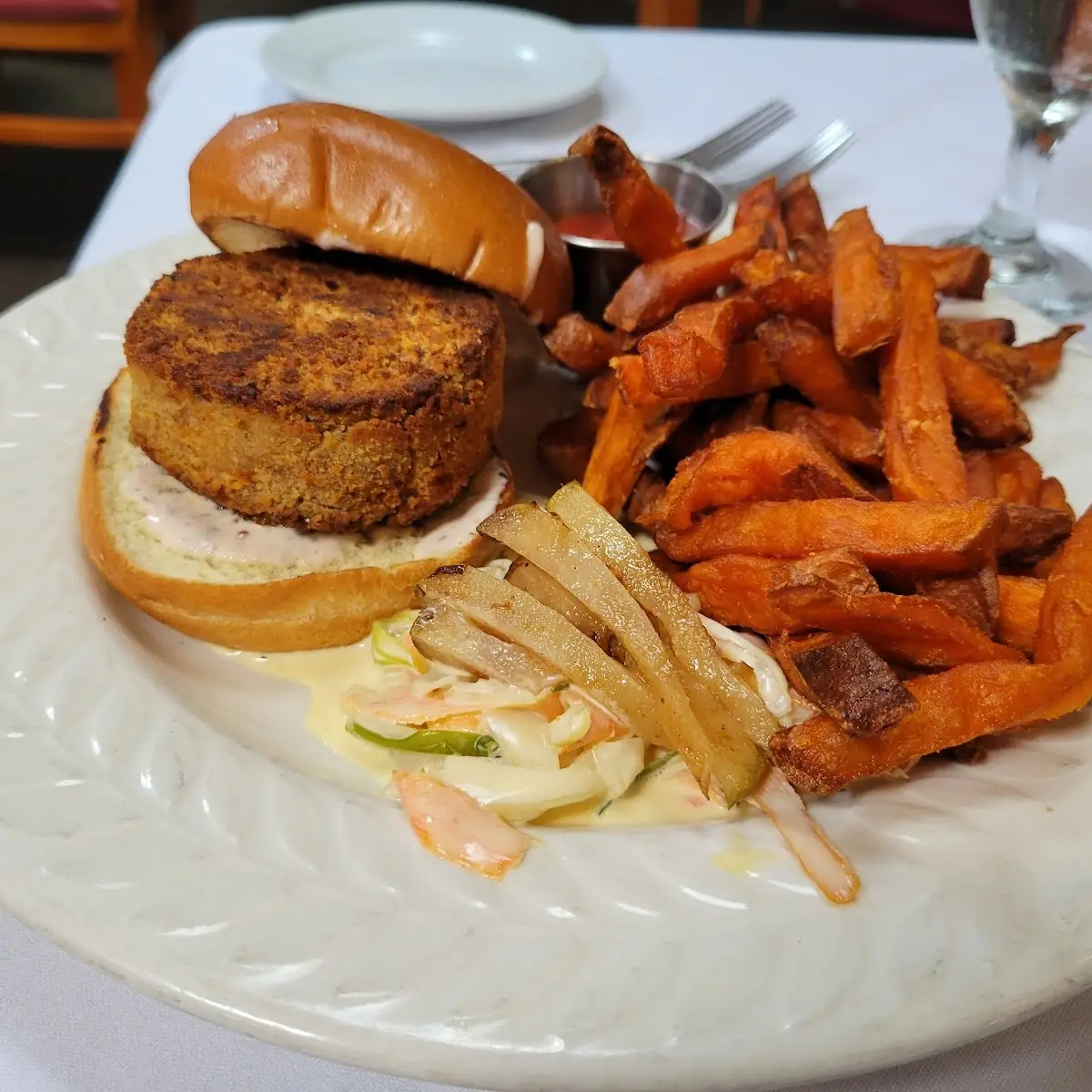 Crab Cake Sandwich