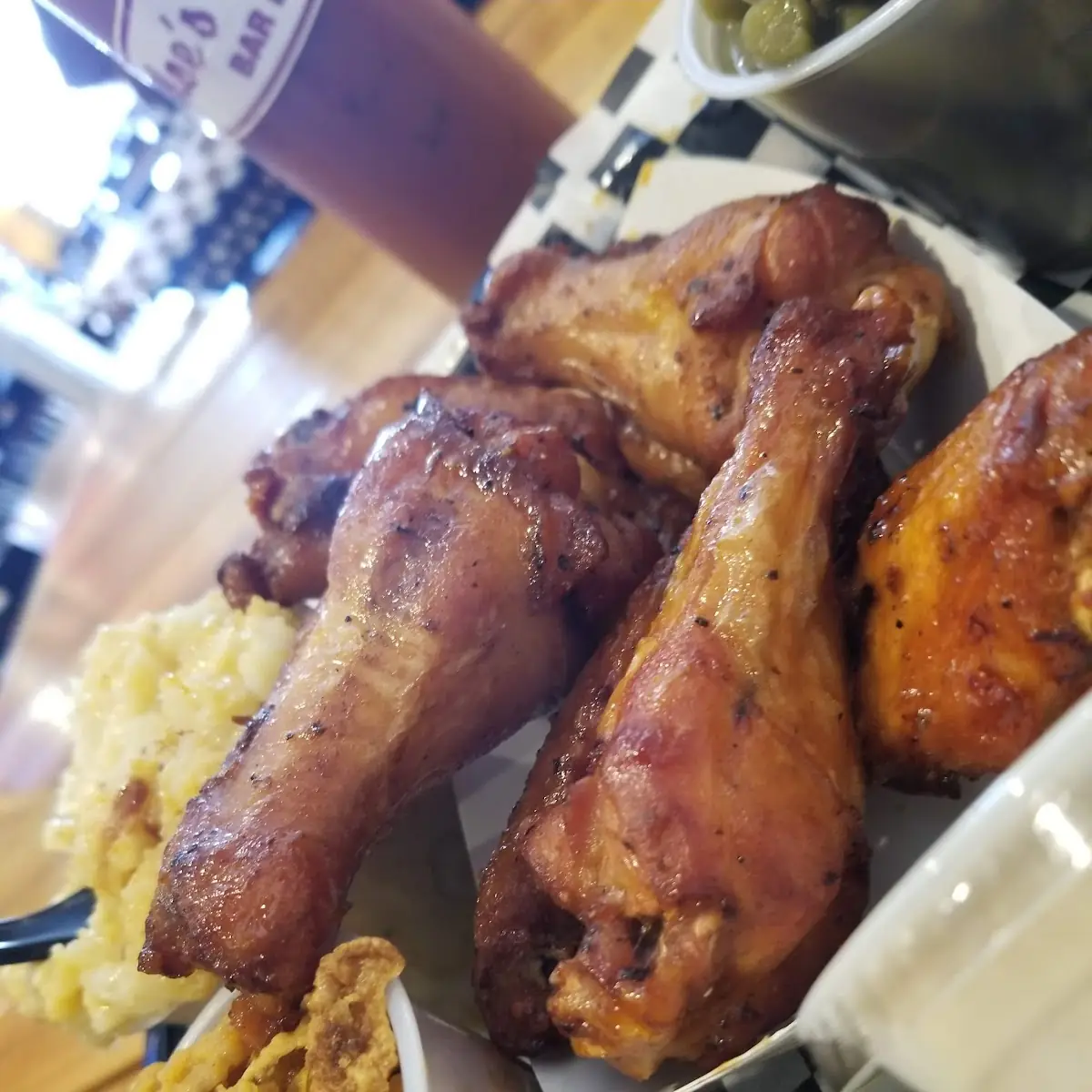 Smoked Chicken Wings Combo