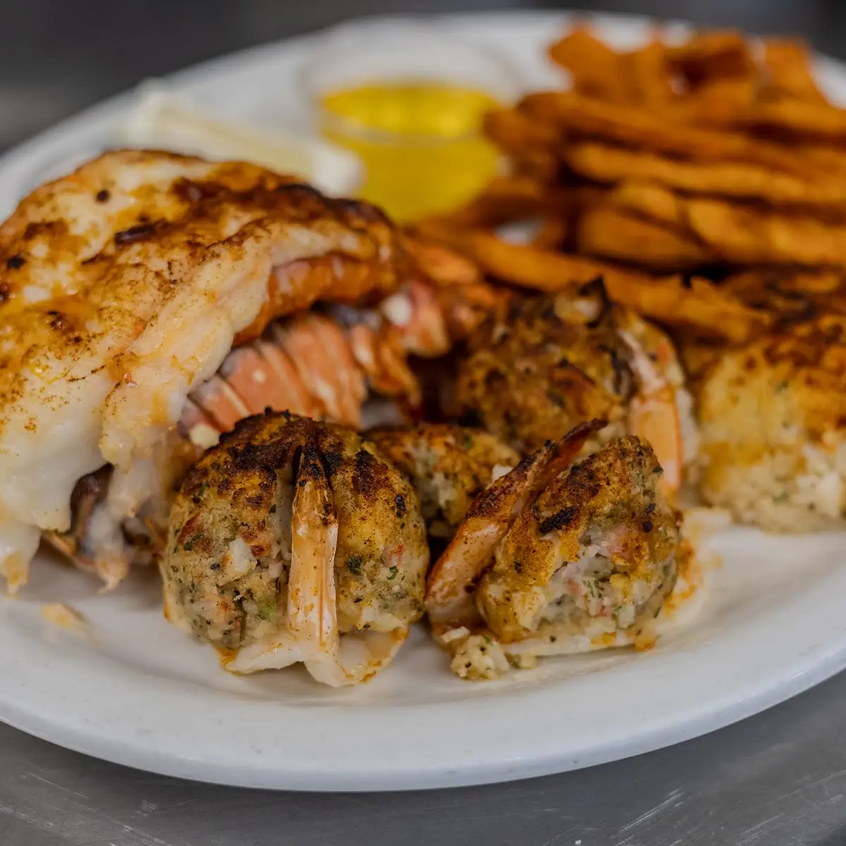 Broiled Seafood Combo
