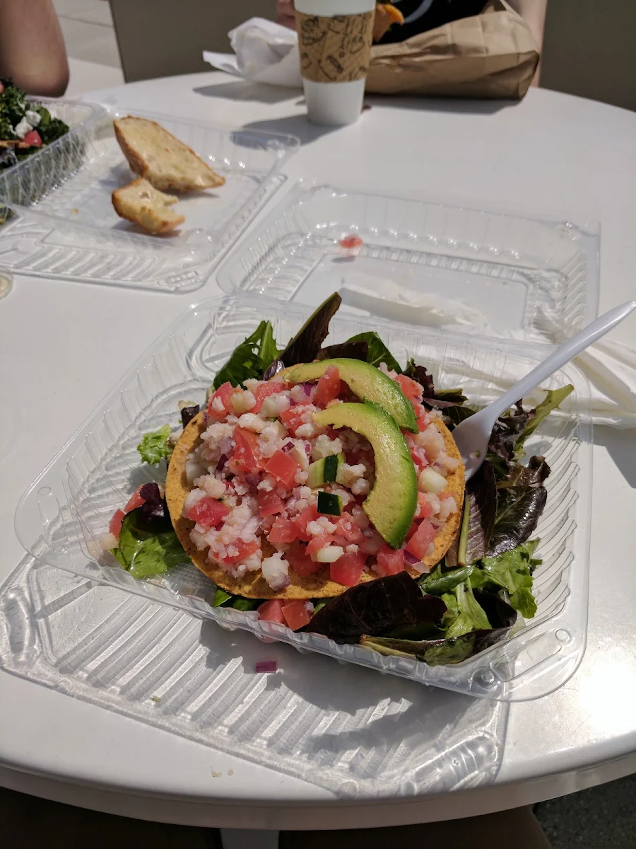 Tilapia Ceviche Tostadas