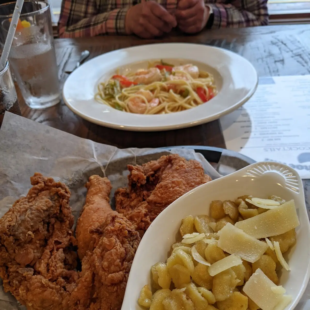 Fried Chicken with Spaetzle