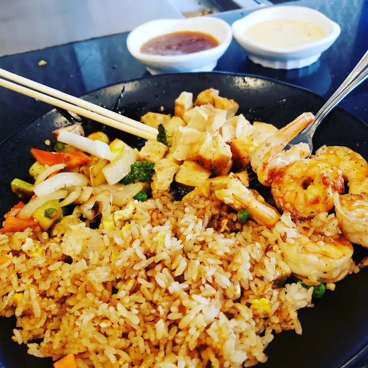 Japanese Shrimp Fried Rice
