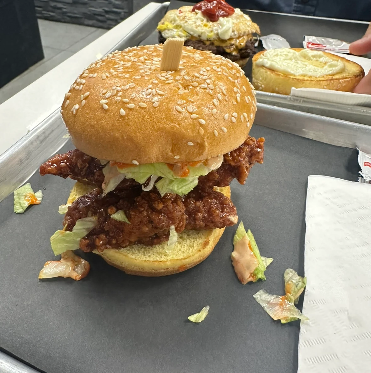 Spicy Chicken Burger