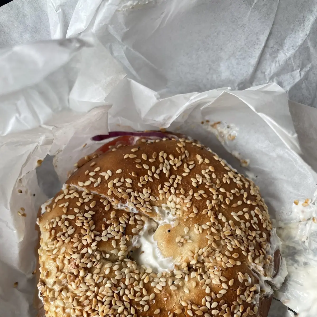Sesame Bagel