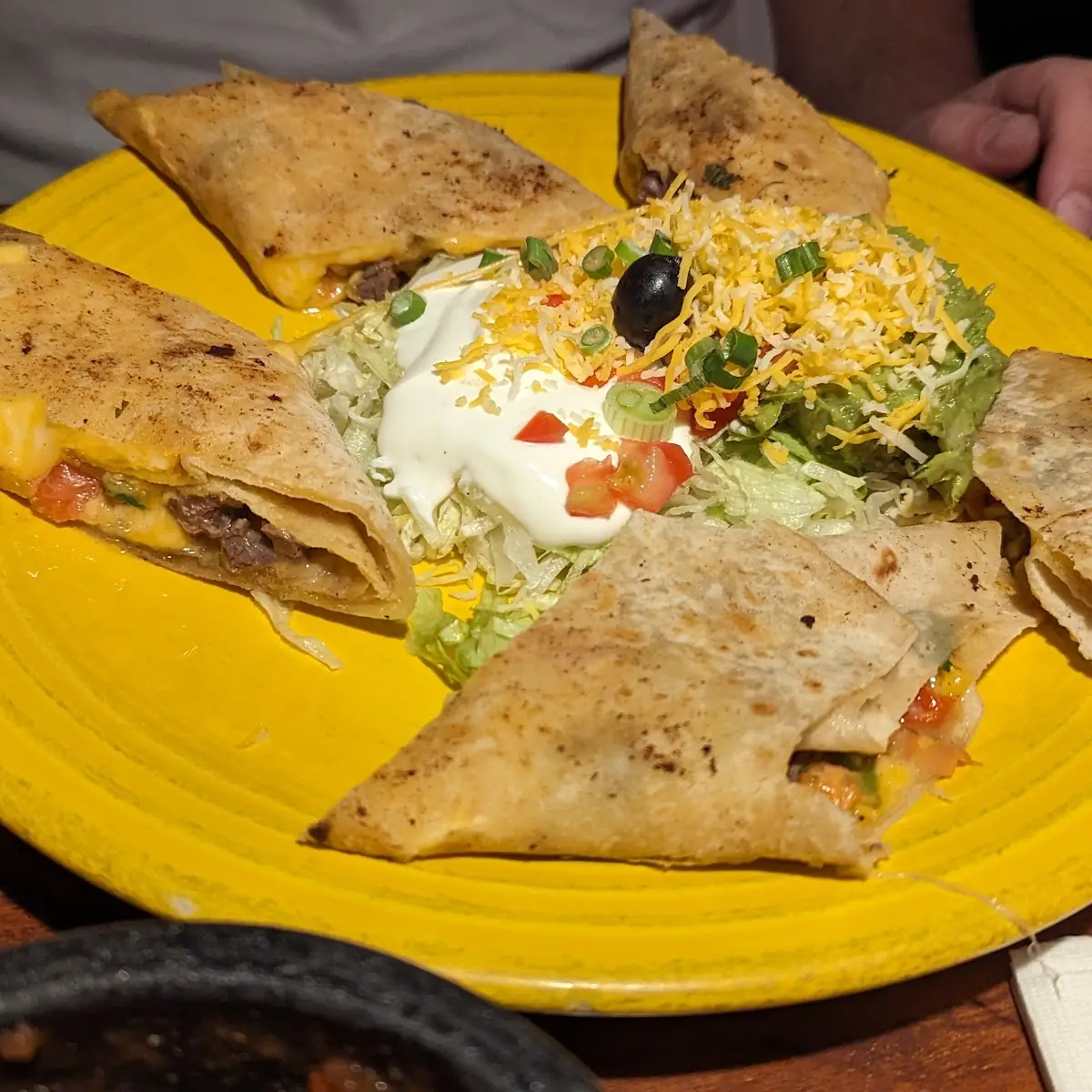 Rolled Quesadilla