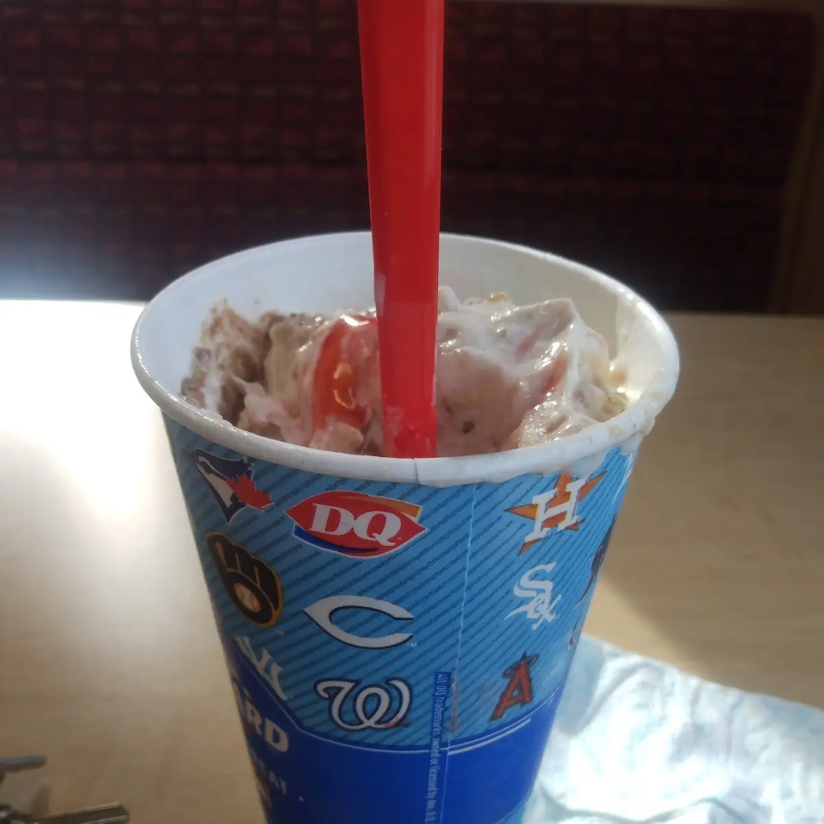 Blizzard Strawberry Cheesecake