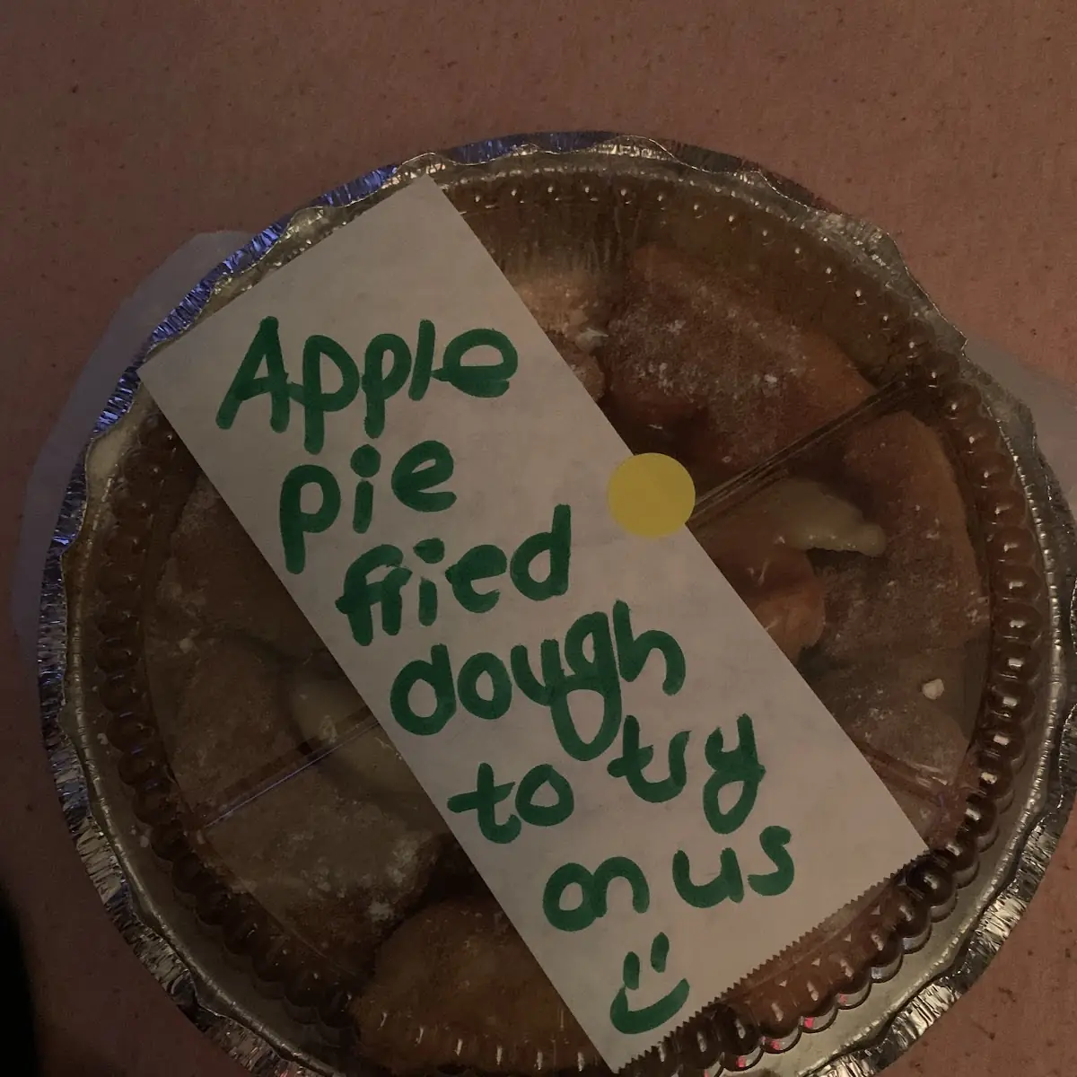 Apple Pie Fried Dough