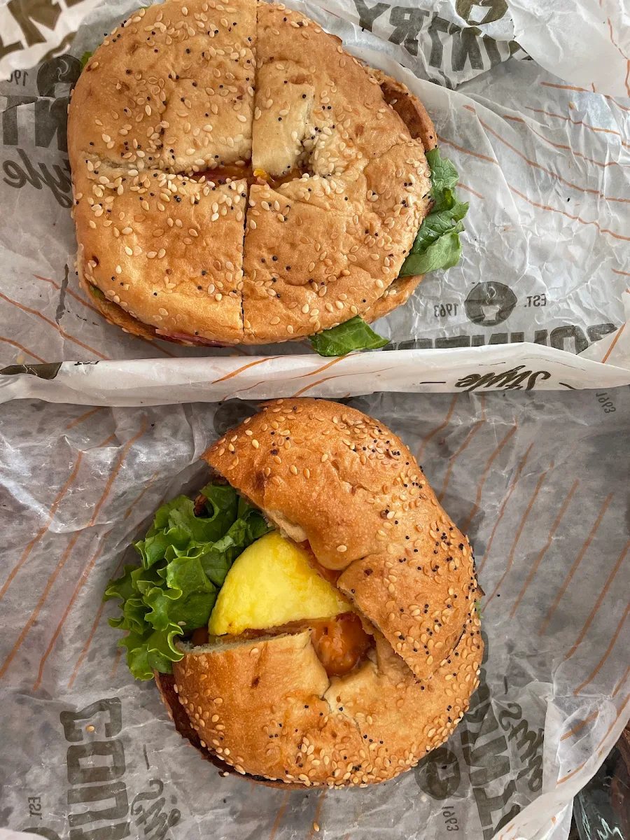 Sunrise on Everything Bagel