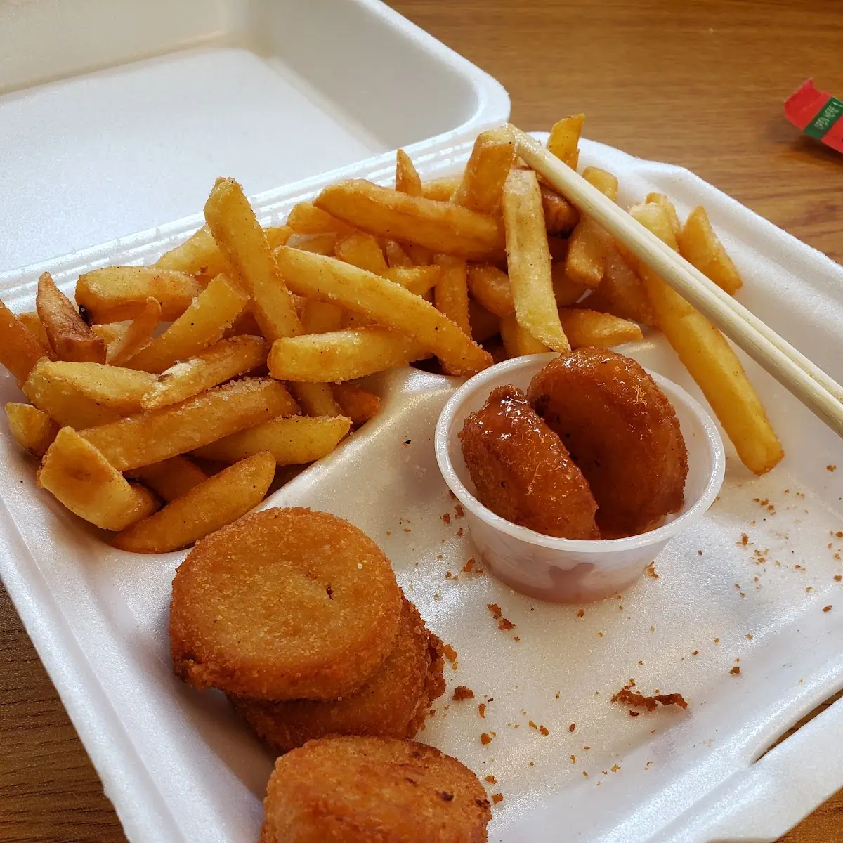 Fried Scallops & French Fries