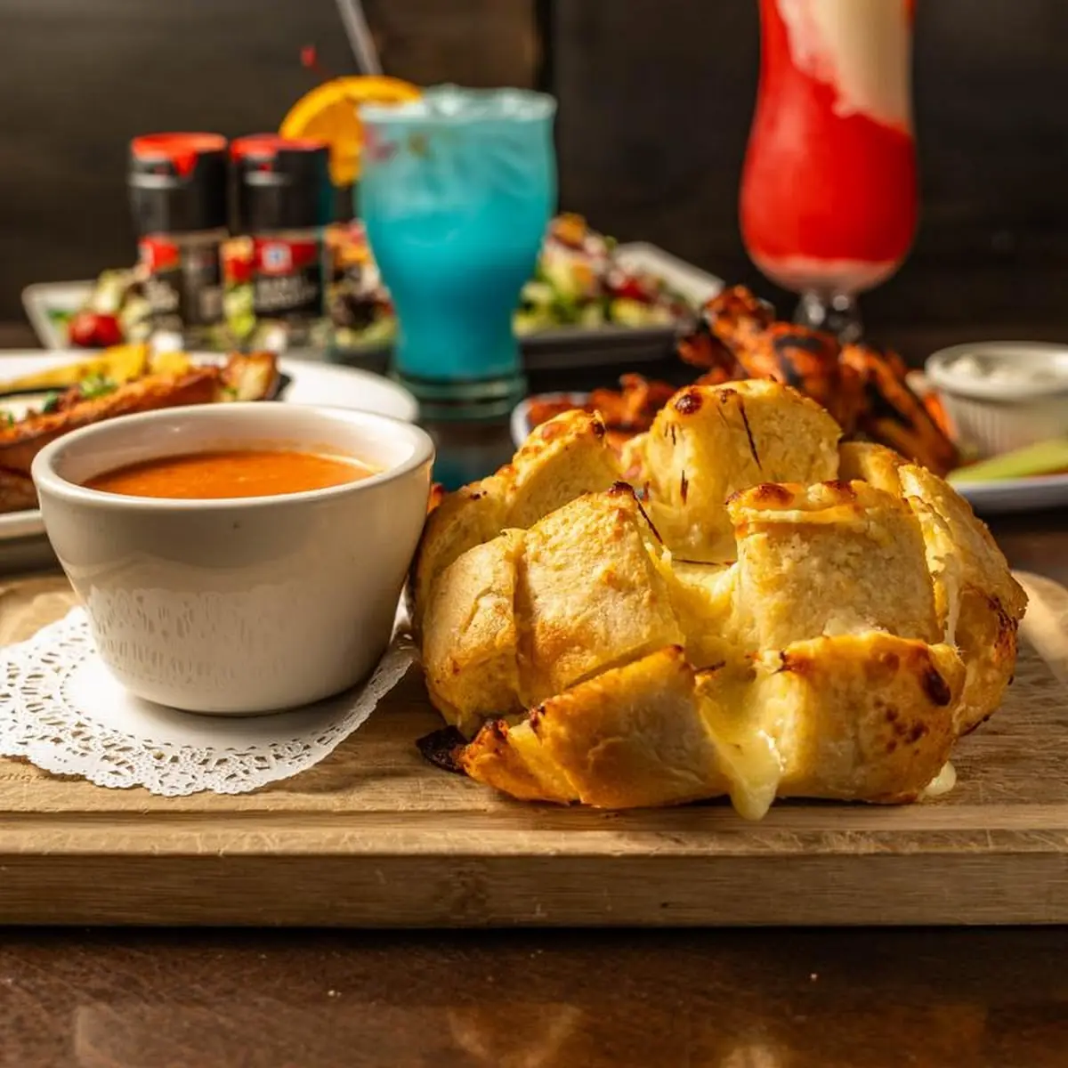 Stuffed Cheesy Bread