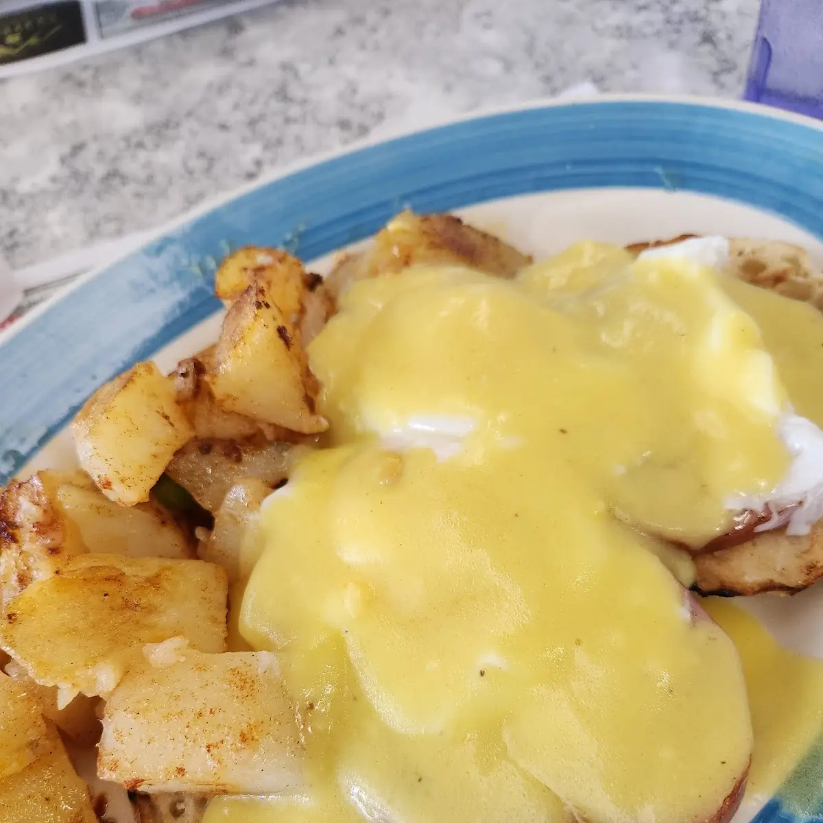 *Crab Cake Benedict